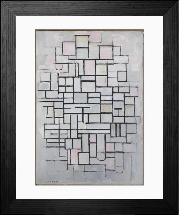 Framed Print : Composition No