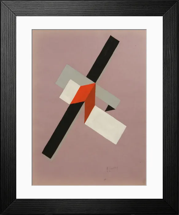 Framed Print : Proun, ca 1923 Framed Print : Proun, ca 1923