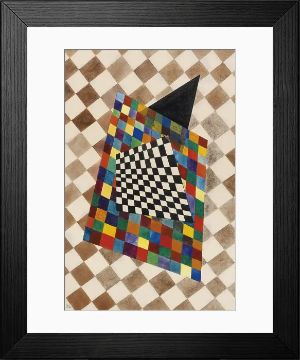 Framed Print : Squared, 1925