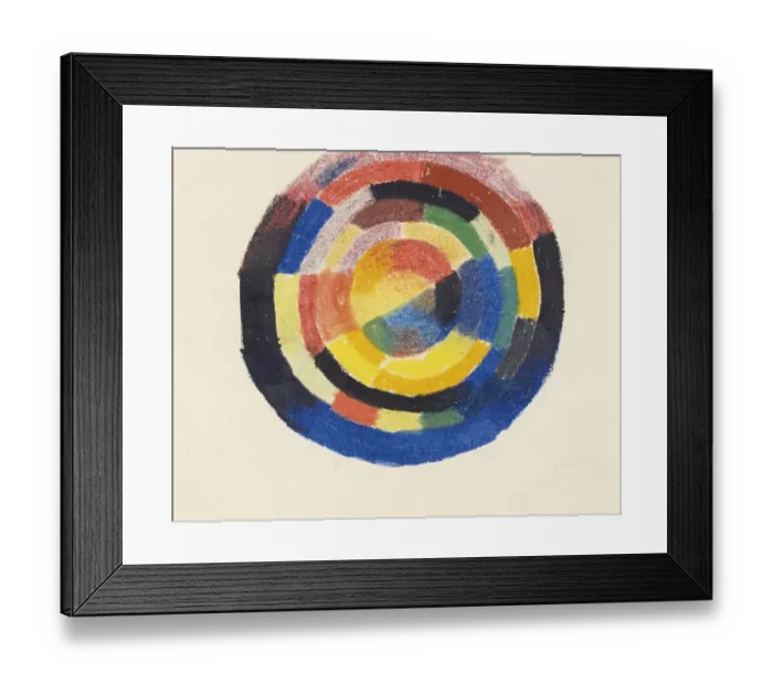 Framed Print : Color Wheel (Farbkreis), 1913-1914 Framed Print : Color Wheel (Farbkreis), 1913-1914