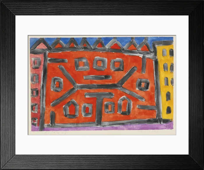 Framed Print : Paläste (Palaces), 1940 Framed Print : Paläste (Palaces), 1940