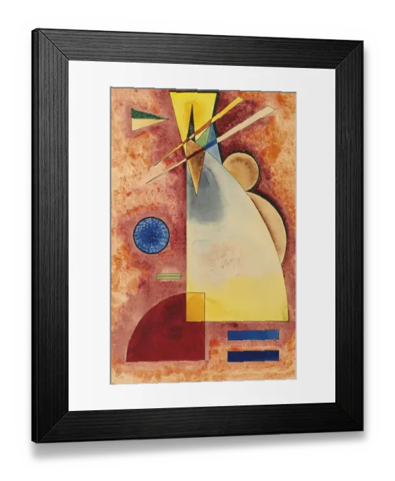 Framed Print : Ineinander (Intermingling), 1928 Framed Print : Ineinander (Intermingling), 1928