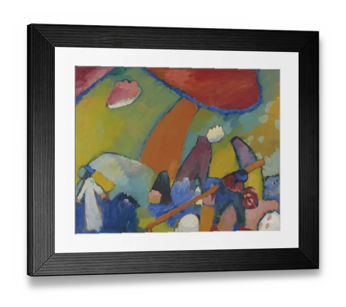 Framed Print : Beach scene, 1909 Framed Print : Beach scene, 1909