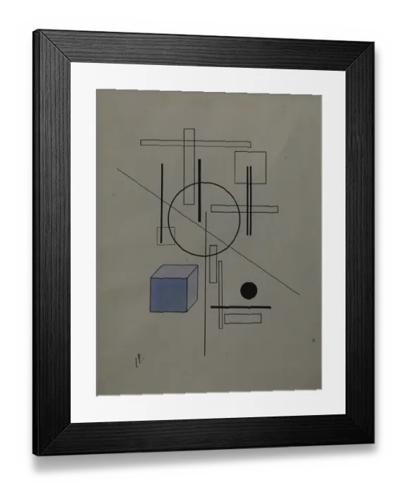 Framed Print : Composition, 1920. From a private collection Framed Print : Composition, 1920. From a private collection