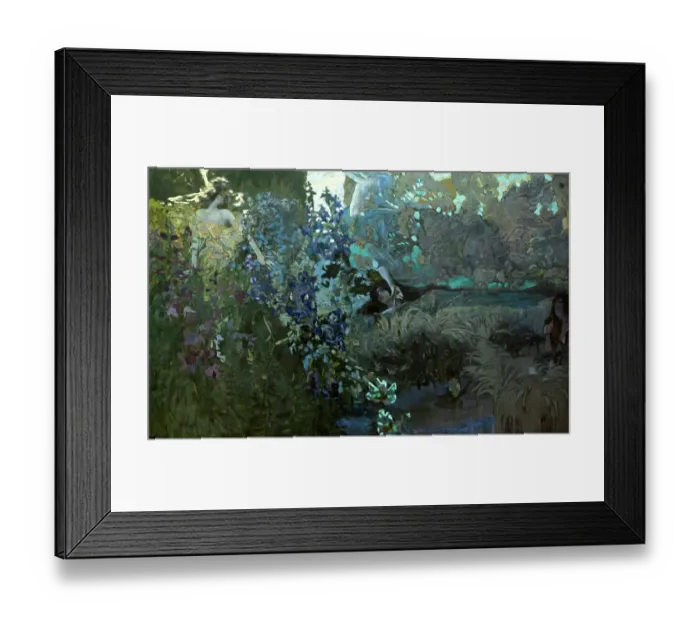 Framed Print : Morning, 1897. Artist: Mikhail Vrubel Framed Print : Morning, 1897. Artist: Mikhail Vrubel