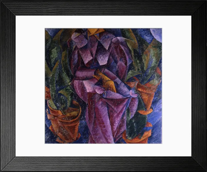 Framed Print : Composizione spiralica, 1913. Artist: Boccioni, Umberto (1882-1916)