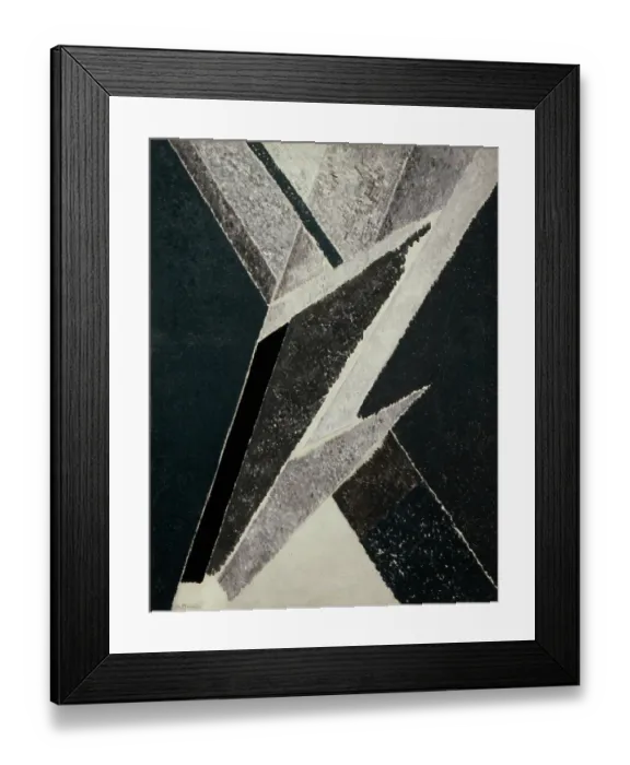 Framed Print : Painterly Composition, 1921. Artist: Drevin, Alexander Davidovich (1889-1938) Framed Print : Painterly Composition, 1921. Artist: Drevin, Alexander Davidovich (1889-1938)