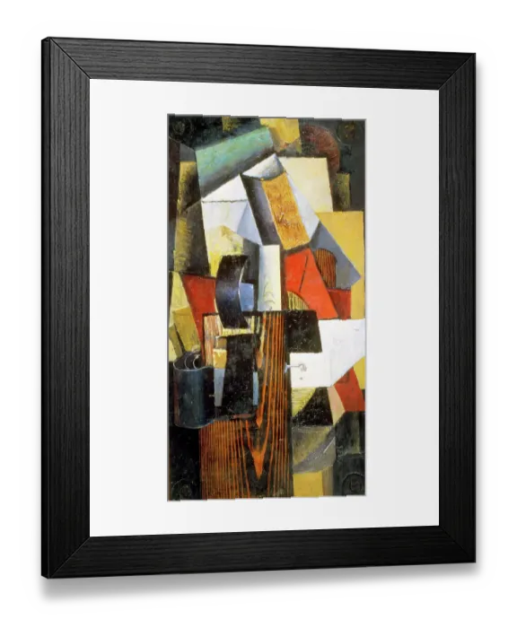 Framed Print : The Nonstop Station. Kuntsevo, 1913. Artist: Kazimir Malevich Framed Print : The Nonstop Station. Kuntsevo, 1913. Artist: Kazimir Malevich