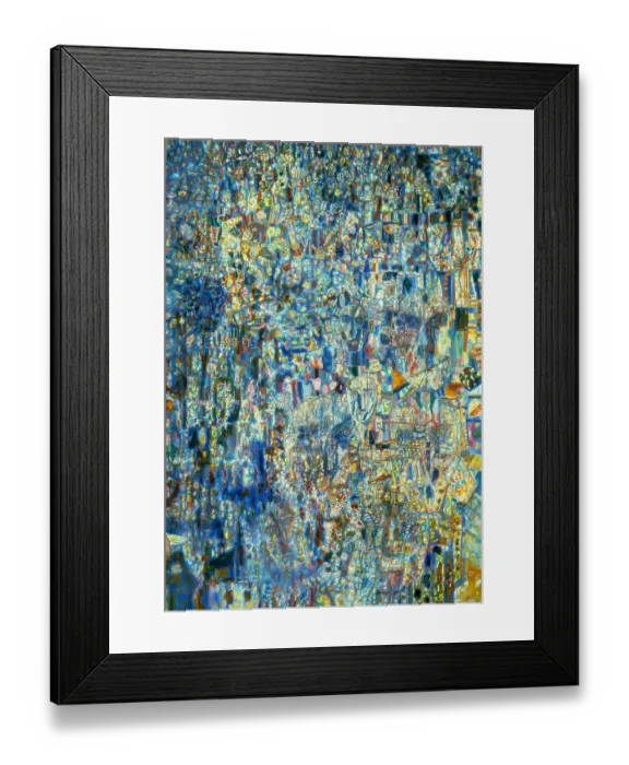 Framed Print : People, 1930. Artist: Filonov, Pavel Nikolayevich (1883-1941) Framed Print : People, 1930. Artist: Filonov, Pavel Nikolayevich (1883-1941)