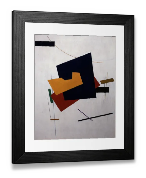 Framed Print : Suprematism, before 1916. Artist: Klyun, Ivan Vassilyevich (1873-1942) Framed Print : Suprematism, before 1916. Artist: Klyun, Ivan Vassilyevich (1873-1942)