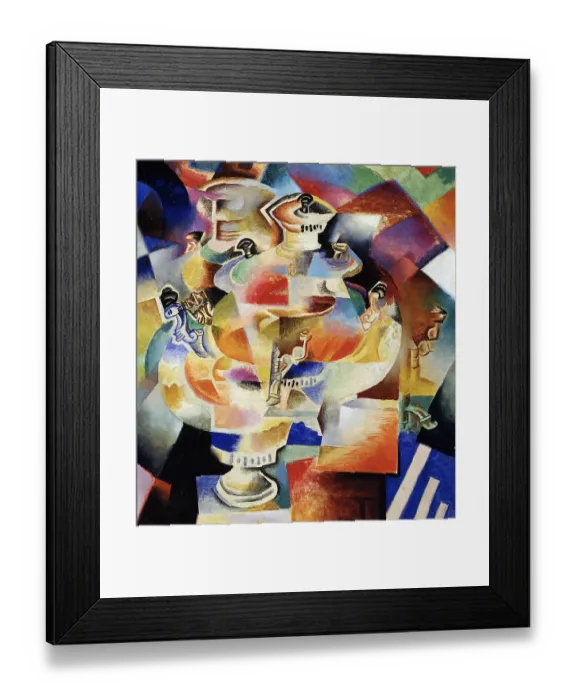 Framed Print : Samovar, 1919. Artist: Baranov-Rossiné, Vladimir Davidovich (1888-1942) Framed Print : Samovar, 1919. Artist: Baranov-Rossiné, Vladimir Davidovich (1888-1942)