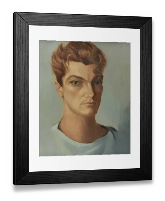 Framed Print : Portrait Of Jean Marais (1913-1998) Creator: Bérard Framed Print : Portrait Of Jean Marais (1913-1998) Creator: Bérard
