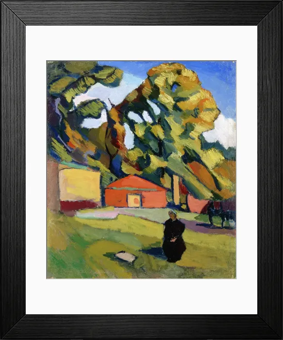Framed Print : Decorative Landscape, 1928-1929. Artist: Istomin, Konstantin Nikolayevich (1887-1942) Framed Print : Decorative Landscape, 1928-1929. Artist: Istomin, Konstantin Nikolayevich (1887-1942)