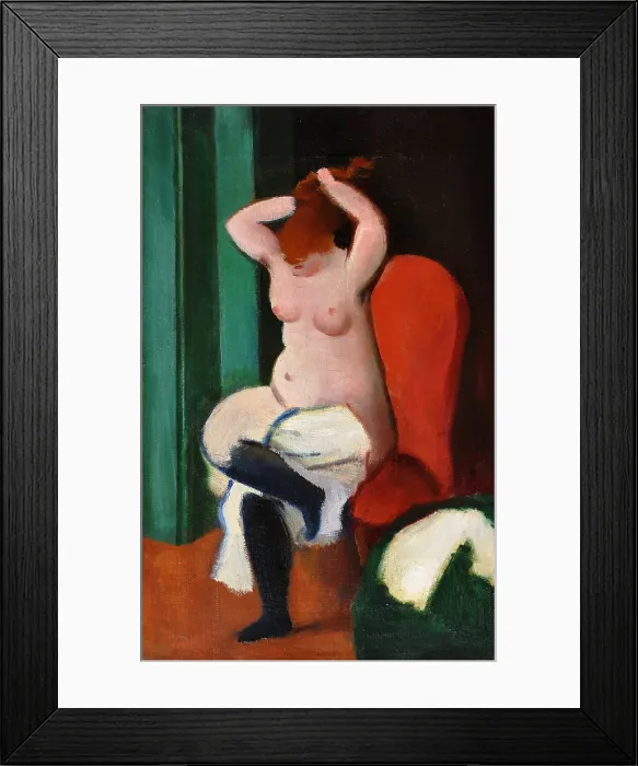 Framed Print : Toilet, 1924 Framed Print : Toilet, 1924