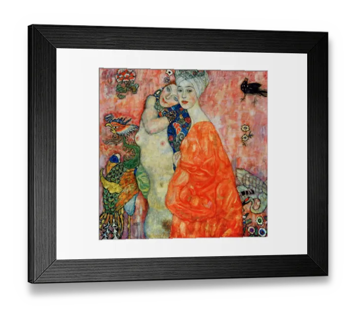 Framed Print : The Girlfriends Framed Print : The Girlfriends