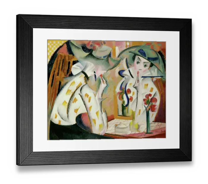 Framed Print : Woman Before A Mirror Framed Print : Woman Before A Mirror