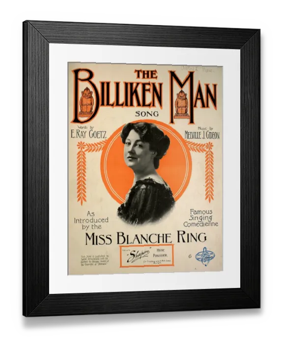 Framed Print : The Billiken Man Framed Print : The Billiken Man
