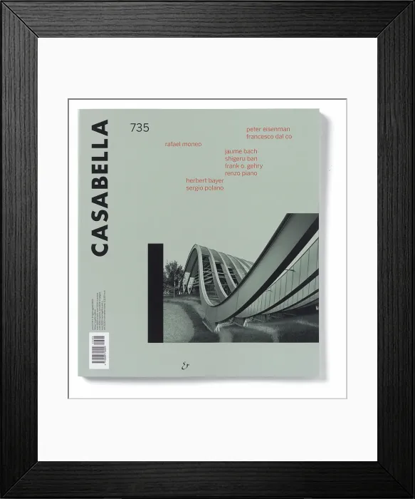 Framed Print : Casabella, No. 735, July-August 2005, 20th century, Arnoldo Mondadori Editore, Milan, 28 x 31 cm