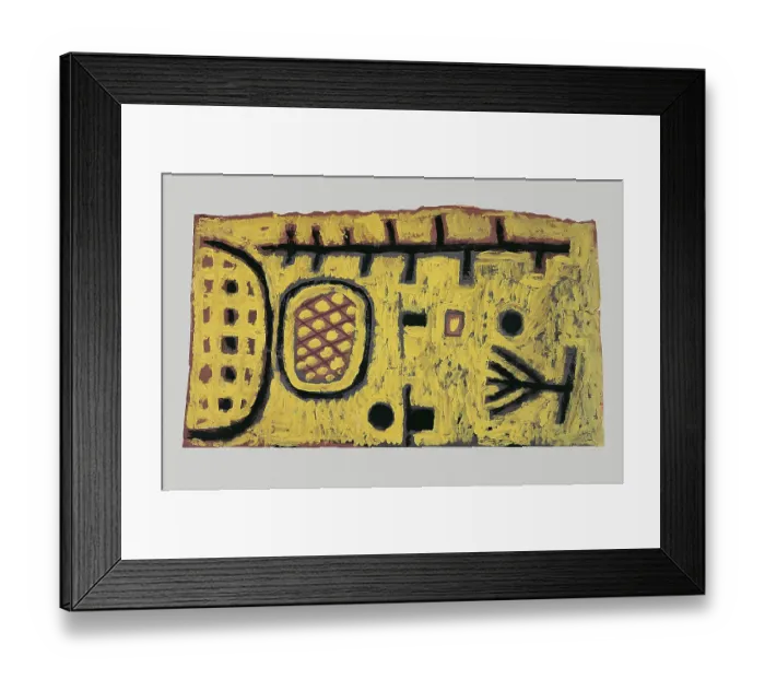 Framed Print : Sulphuric Zone, by Paul Klee, 1937, 20th Century Framed Print : Sulphuric Zone, by Paul Klee, 1937, 20th Century