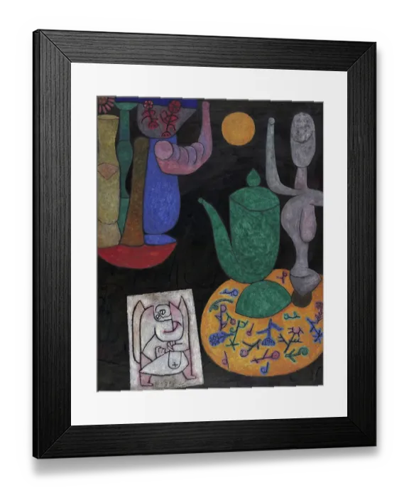 Framed Print : Untitled (The Last Still Life), 1940. Artist: Klee, Paul (1879-1940) Framed Print : Untitled (The Last Still Life), 1940. Artist: Klee, Paul (1879-1940)