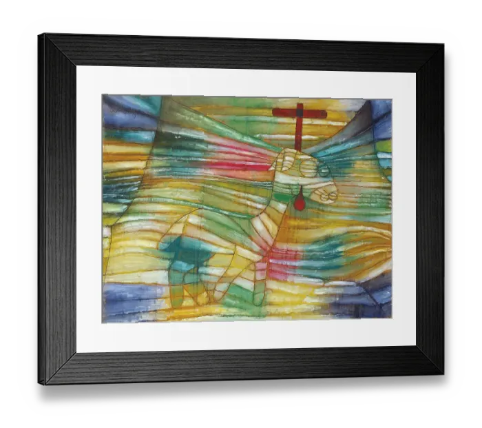 Framed Print : The Lamb. Artist: Klee, Paul (1879-1940) Framed Print : The Lamb. Artist: Klee, Paul (1879-1940)