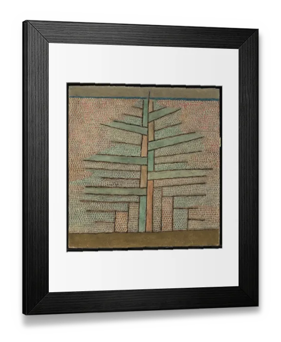 Framed Print : Pine tree, 1932. Artist: Klee, Paul (1879-1940) Framed Print : Pine tree, 1932. Artist: Klee, Paul (1879-1940)