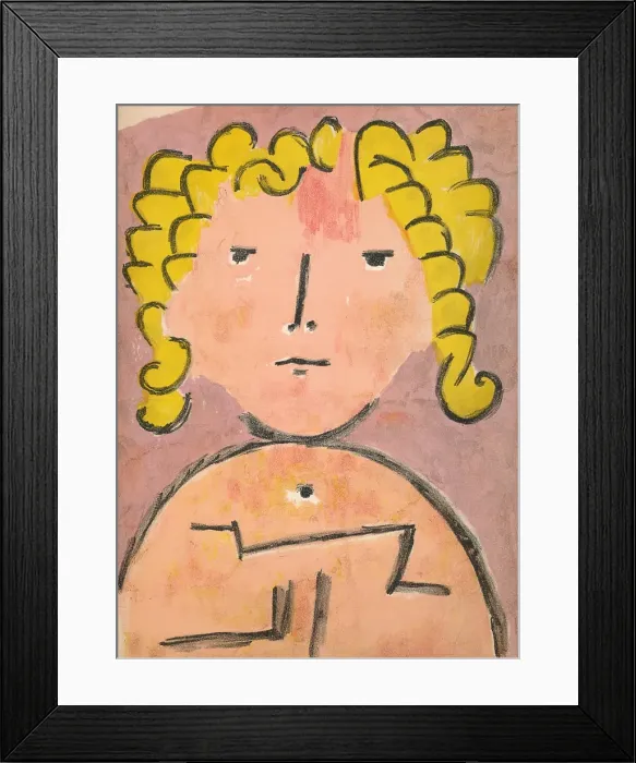 Framed Print : Clever Child (Kluges Kind) 1937 (1939) Framed Print : Clever Child (Kluges Kind) 1937 (1939)