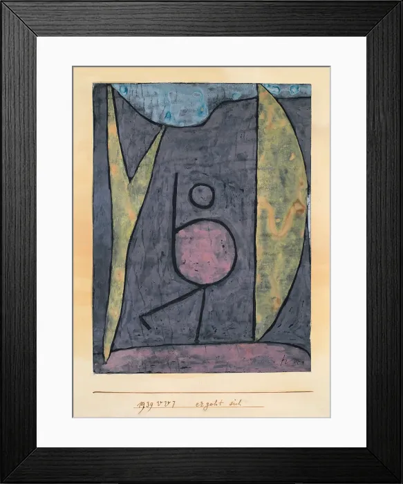 Framed Print : ergeht sich, 1939 Framed Print : ergeht sich, 1939