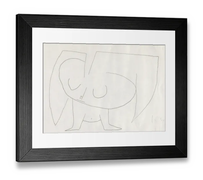 Framed Print : More bird (Mehr Vogel), 1939. Artist: Klee, Paul (1879-1940) Framed Print : More bird (Mehr Vogel), 1939. Artist: Klee, Paul (1879-1940)