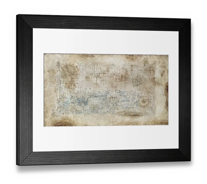 Framed Print : Dead Landscape, 1931 Framed Print : Dead Landscape, 1931