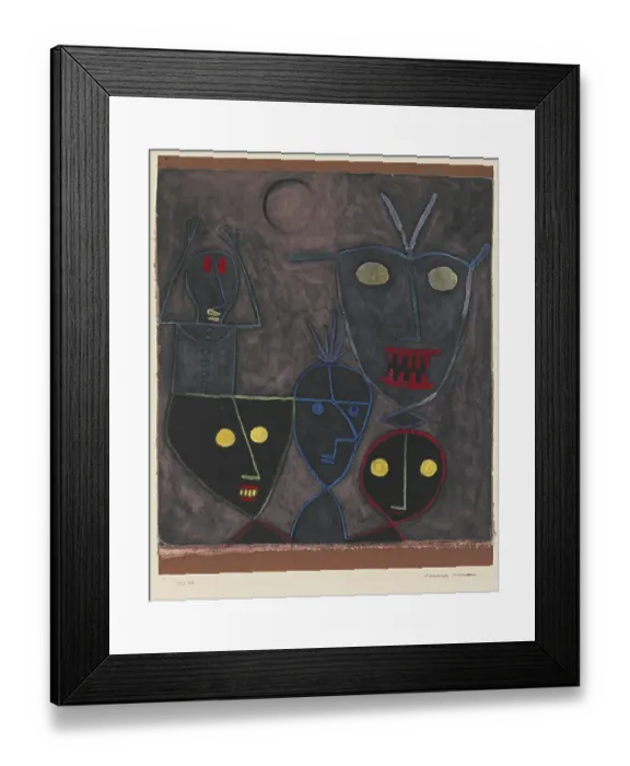 Framed Print : Demonic Puppets, 1929 Framed Print : Demonic Puppets, 1929