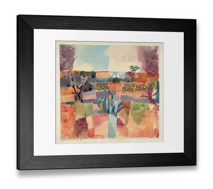 Framed Print : Hammamet, 1914. Found in the Collection of Zentrum Paul Klee, Bern Framed Print : Hammamet, 1914. Found in the Collection of Zentrum Paul Klee, Bern