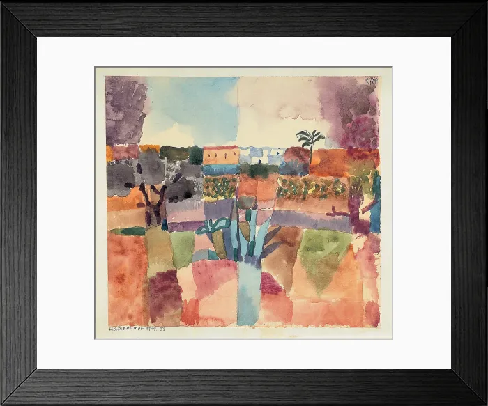 Framed Print : Hammamet, 1914. Found in the Collection of Zentrum Paul Klee, Bern Framed Print : Hammamet, 1914. Found in the Collection of Zentrum Paul Klee, Bern