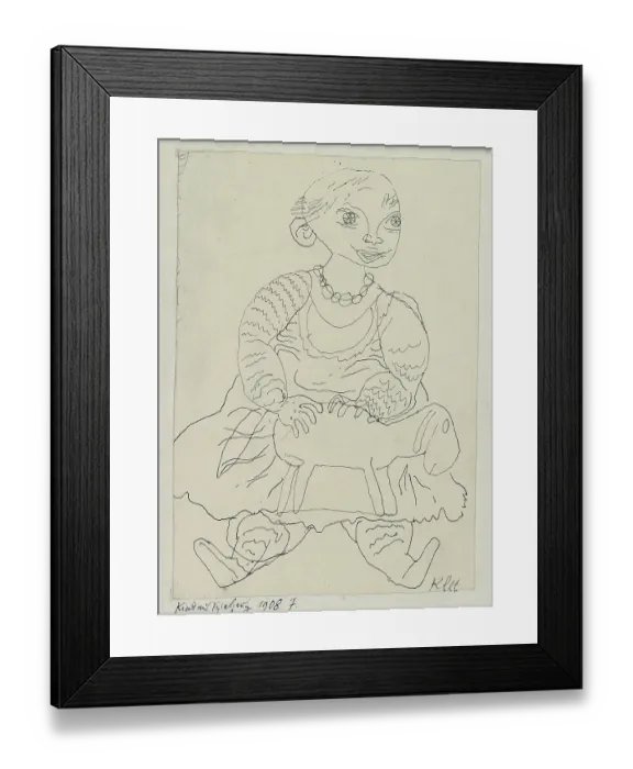 Framed Print : Child With A Toy Framed Print : Child With A Toy