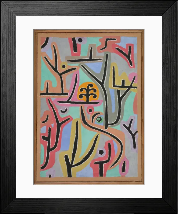 Framed Print : Park Near Lu Framed Print : Park Near Lu