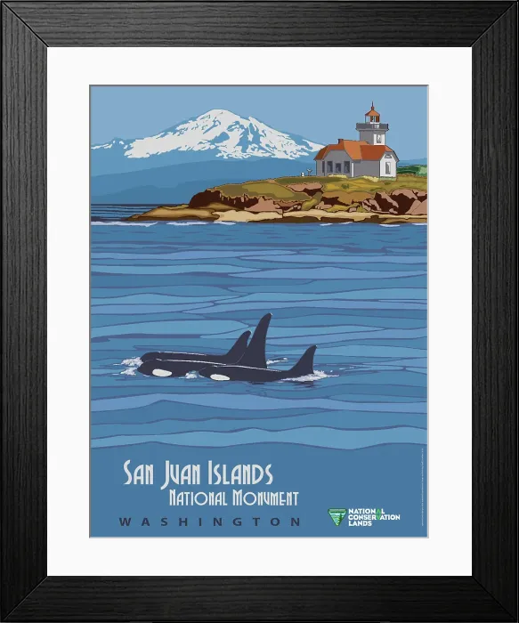 Framed Print : San Juan Islands National Monument Framed Print : San Juan Islands National Monument