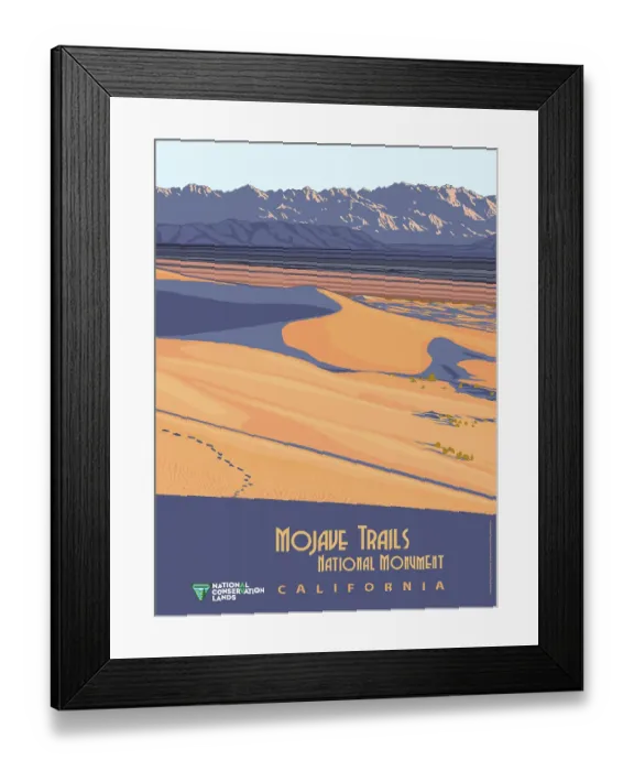 Framed Print : Mojave Trails National Monument Framed Print : Mojave Trails National Monument