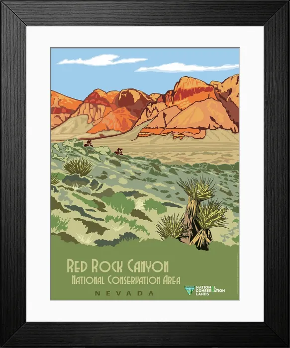 Framed Print : Red Rock Canyon National Conservation Area Framed Print : Red Rock Canyon National Conservation Area