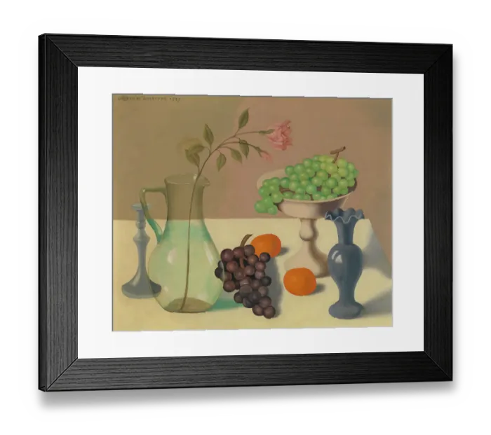 Framed Print : Still Life With Grapes