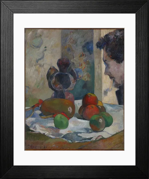 Framed Print : Still Life With Profile Of Laval Framed Print : Still Life With Profile Of Laval