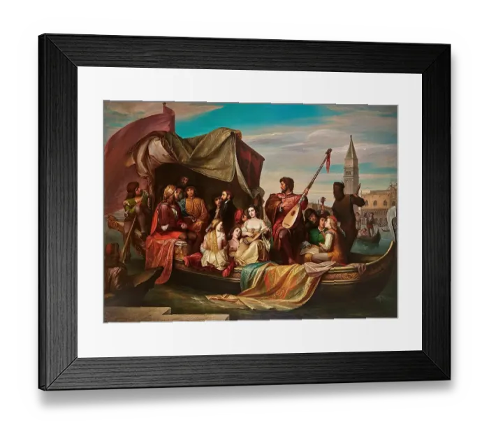 Framed Print : Giovanni Bellini And Albrecht Dürer Are Celebrated By Venetian Artists Framed Print : Giovanni Bellini And Albrecht Dürer Are Celebrated By Venetian Artists