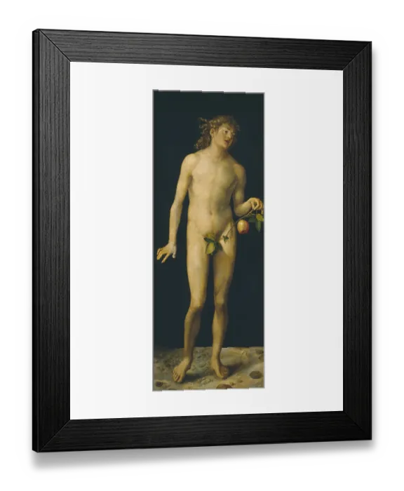 Framed Print : Adam, 1507. Artist: Dürer, Albrecht (1471-1528) Framed Print : Adam, 1507. Artist: Dürer, Albrecht (1471-1528)