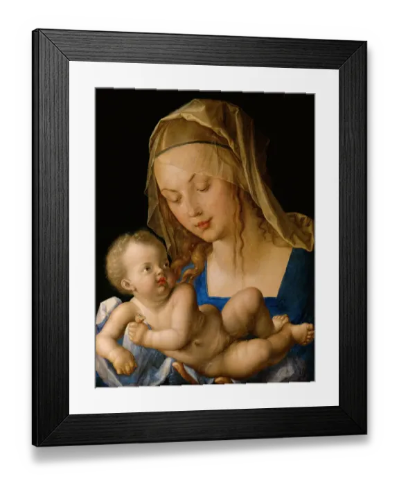 Framed Print : Virgin and child with a pear, 1512. Artist: Dürer, Albrecht (1471-1528) Framed Print : Virgin and child with a pear, 1512. Artist: Dürer, Albrecht (1471-1528)