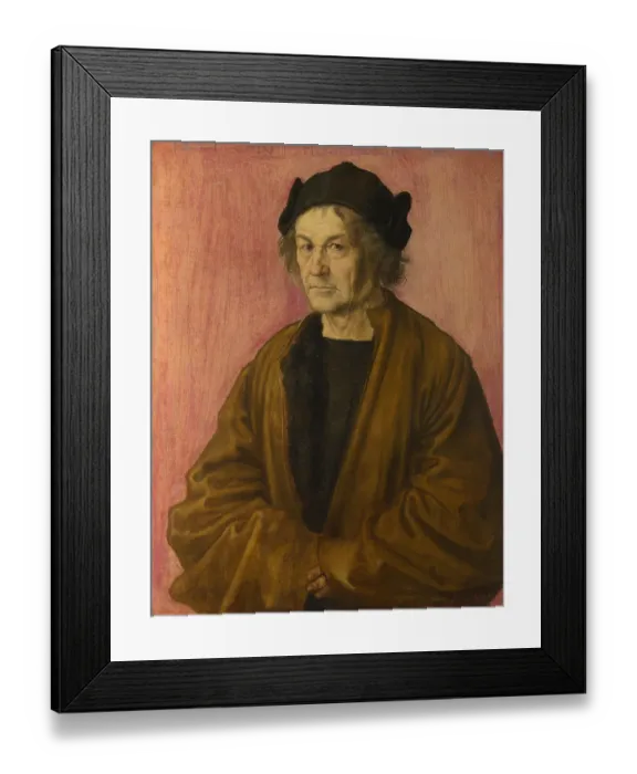 Framed Print : The Painter's Father, 1497. Artist: Dürer, Albrecht (1471-1528) Framed Print : The Painter's Father, 1497. Artist: Dürer, Albrecht (1471-1528)