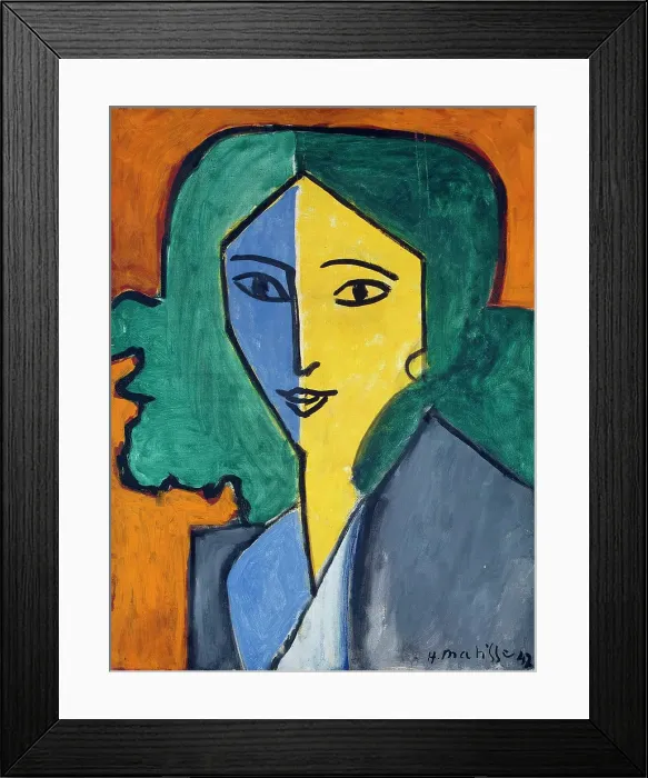 Framed Print : Portrait Of Lydia Delectorskaya Framed Print : Portrait Of Lydia Delectorskaya
