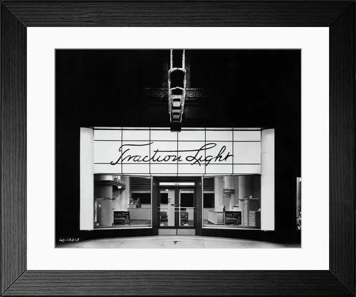 Framed Print : Traction Light Appliances Shop Framed Print : Traction Light Appliances Shop