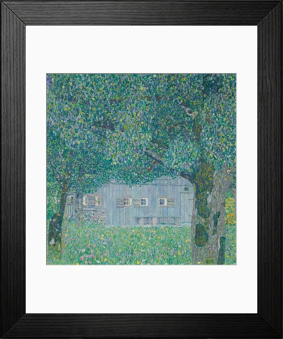 Framed Print : Farmhouse In Buchberg (Upper Austrian Farmhouse) Framed Print : Farmhouse In Buchberg (Upper Austrian Farmhouse)