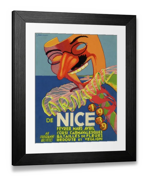 Framed Print : Carnaval De Nice