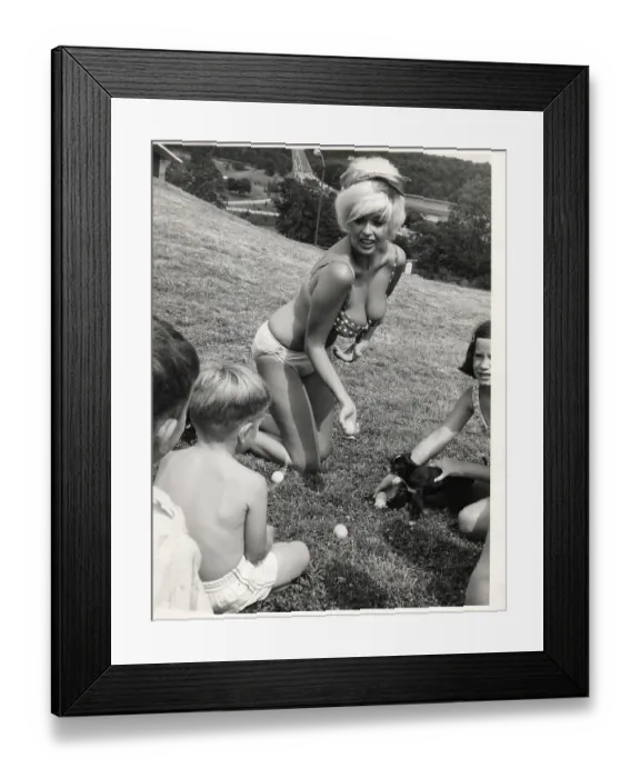 Framed Print : Jayne Mansfield Portrait Session Framed Print : Jayne Mansfield Portrait Session