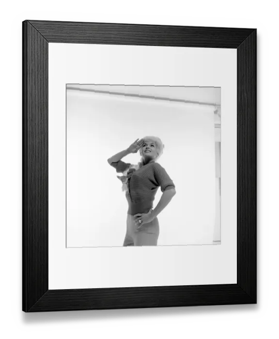 Framed Print : Jayne Mansfield Portrait Session Framed Print : Jayne Mansfield Portrait Session